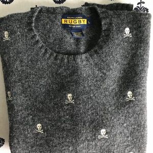 Ralph Lauren Rugby Men’s Skulls Wool Sweater